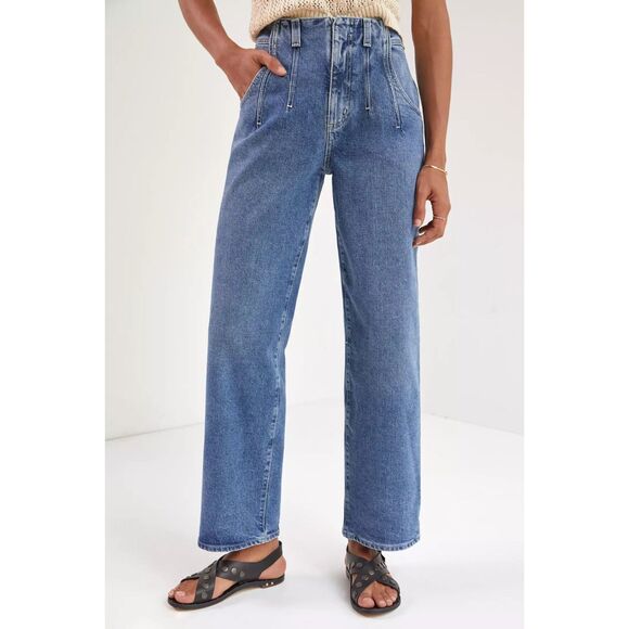 NWT AG Jeans The Aven Darted Straight Leg Jeans in Highgate Wash Size 31 - Picture 4 of 16